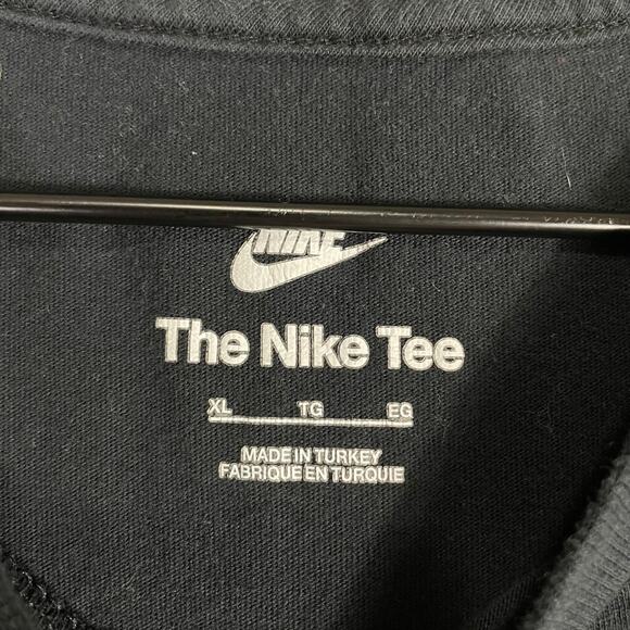 Nike‎ Air Graphic Tee Multicolor Head Print Black Cotton Short Sleeve T-Shirt XL - Picture 4 of 7